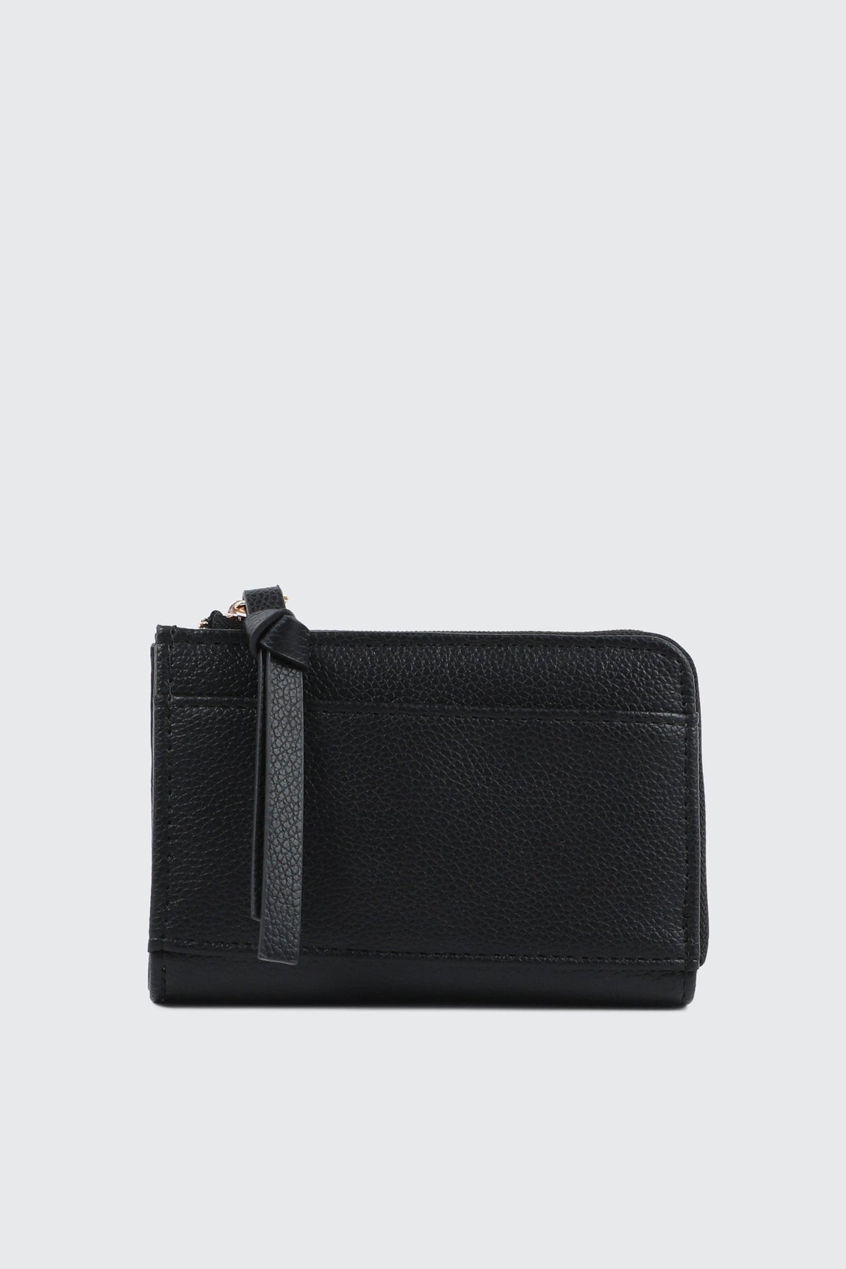 Compact Faux Leather Wallet