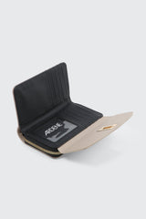 Flap Wallet with Coin Compartment