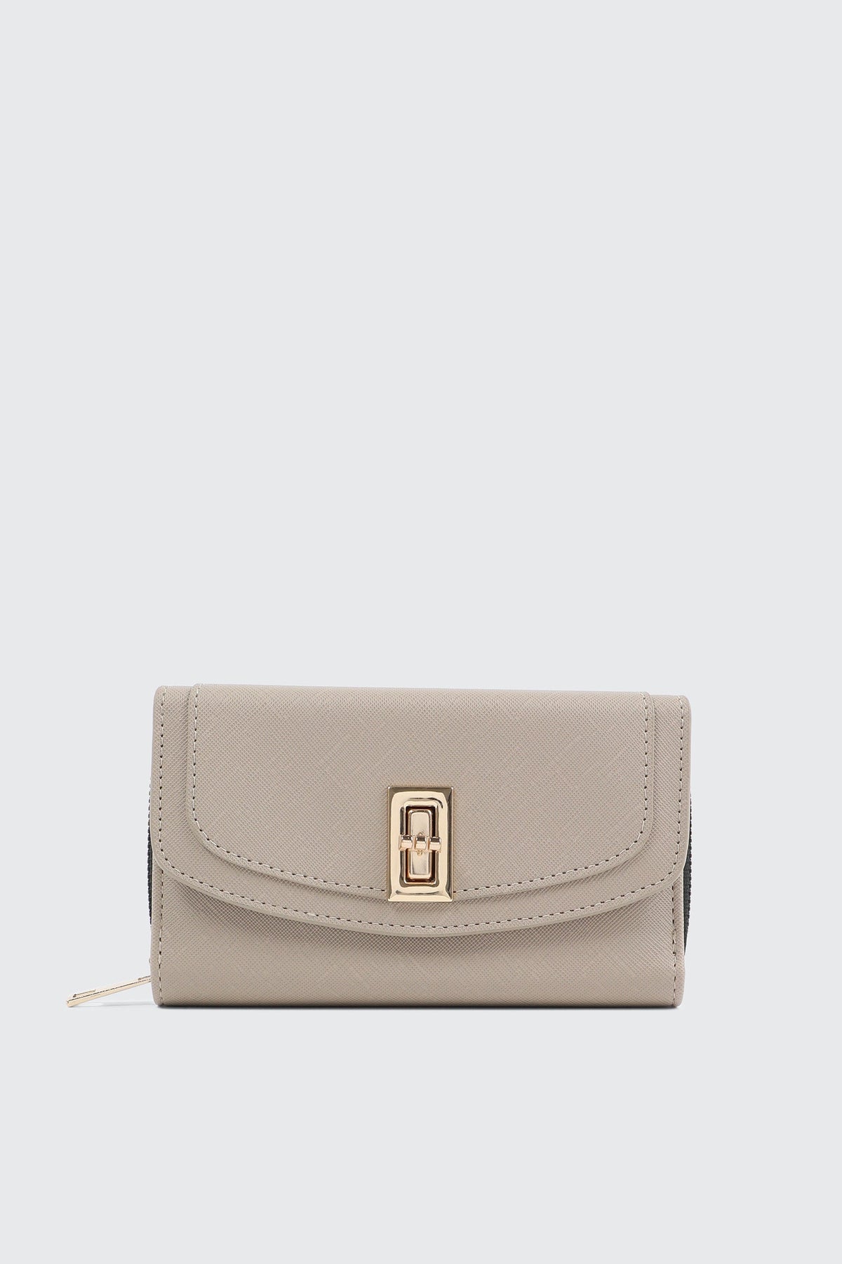 Flap Wallet with Coin Compartment