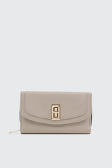 Flap Wallet with Coin Compartment