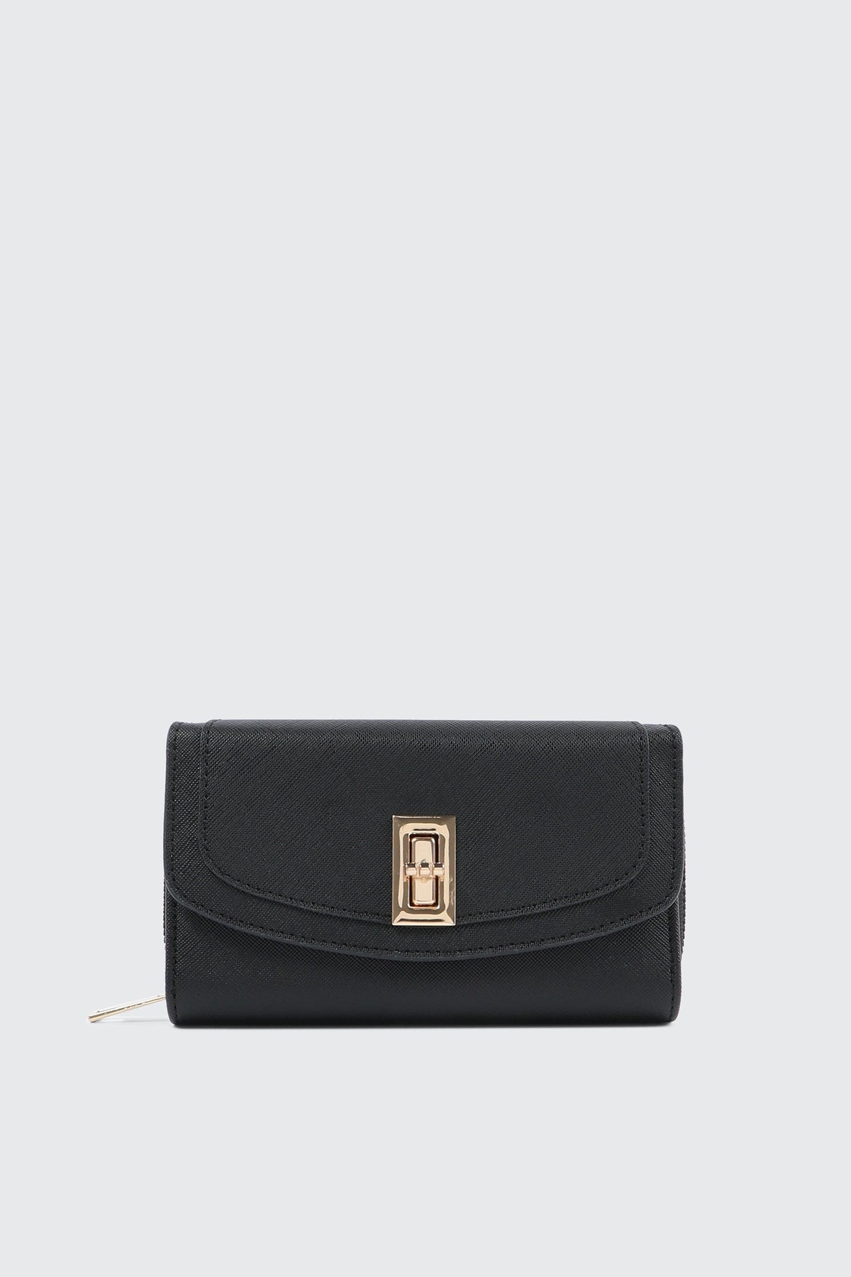 Flap Wallet with Coin Compartment
