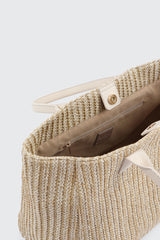 Braided Straw Tote