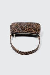 Faux Leather Shoulder Bag