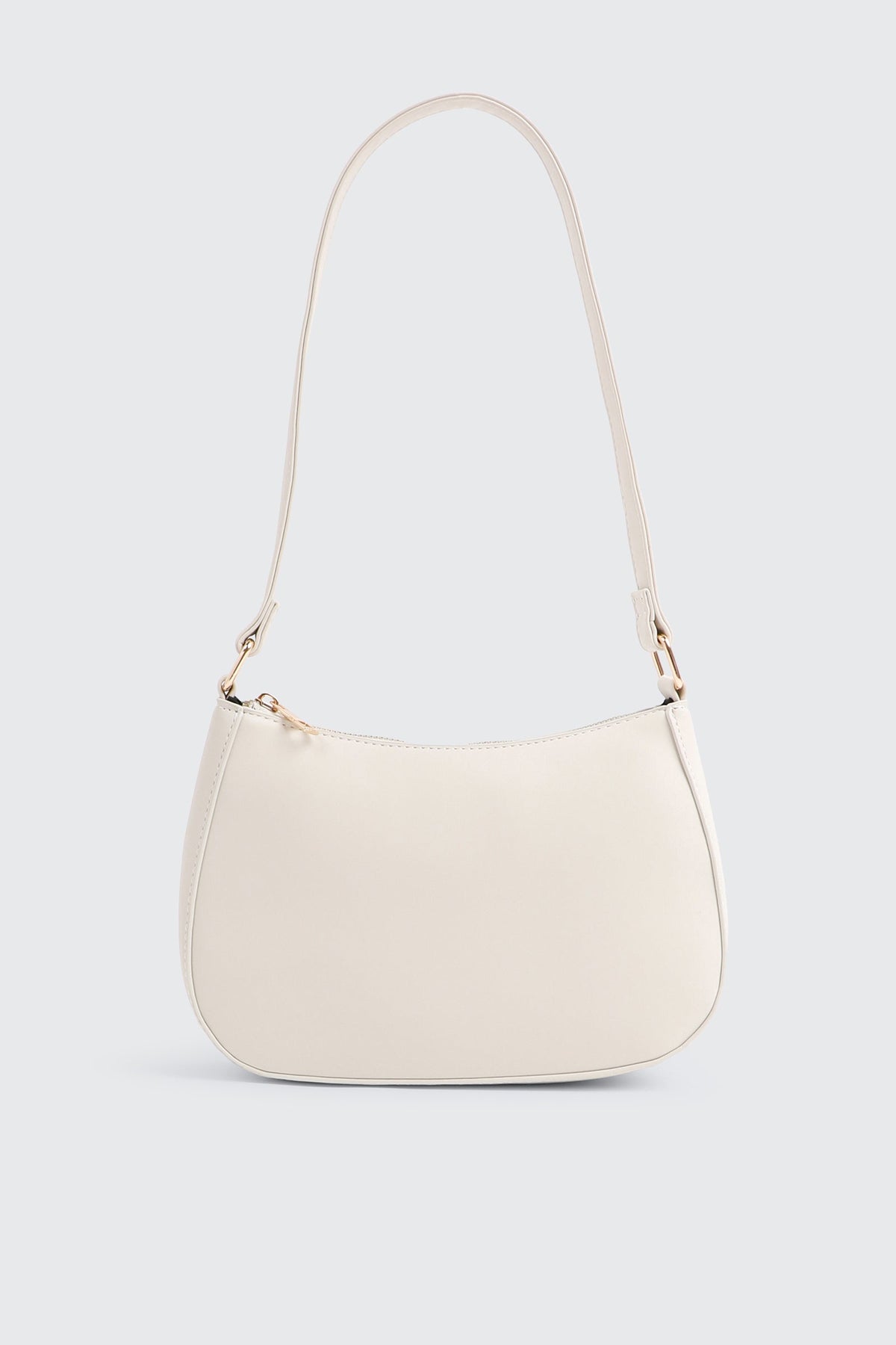 Faux Leather Shoulder Bag