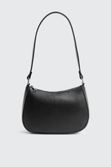 Faux Leather Shoulder Bag