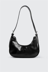 Faux Leather Shoulder Bag