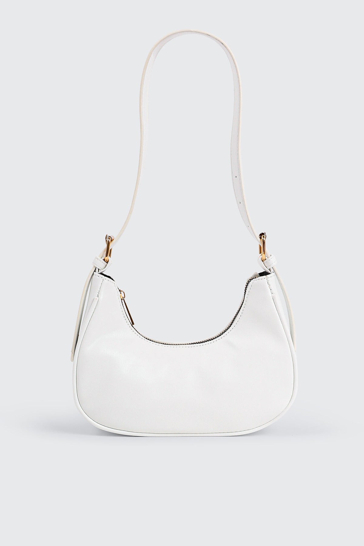 Faux Leather Shoulder Bag