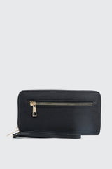 Rectangular Zip Around Wallet