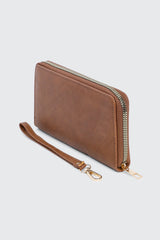 Rectangular Zip Around Wallet