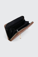 Rectangular Zip Around Wallet