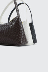 Woven Structured Handbag
