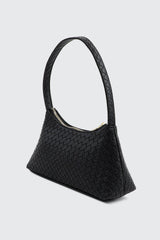 Woven Structured Handbag
