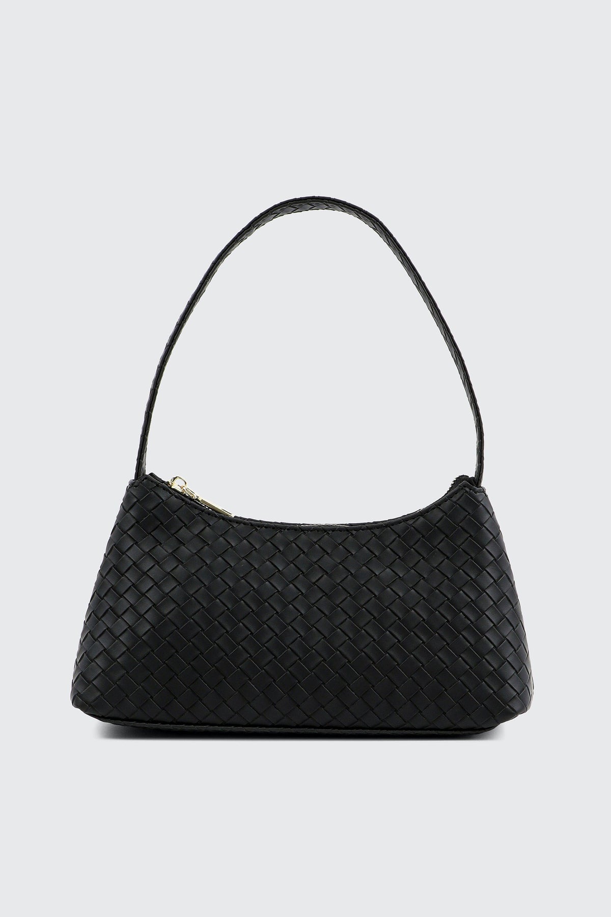 Woven Structured Handbag