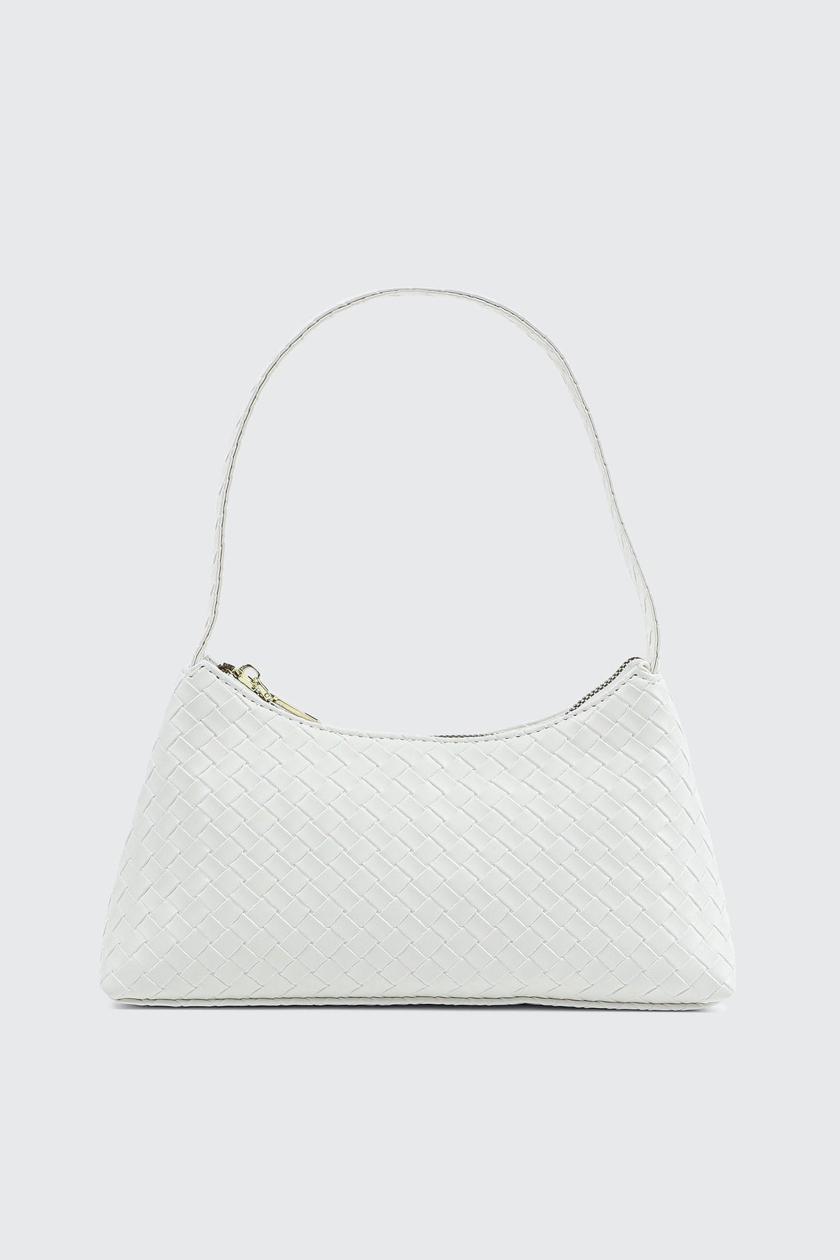 Woven Structured Handbag