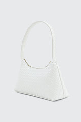 Woven Structured Handbag