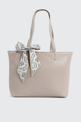 Large Tote with Scarf