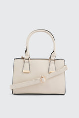 Faux leather Small Structured Handbag