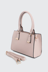 Faux leather Small Structured Handbag