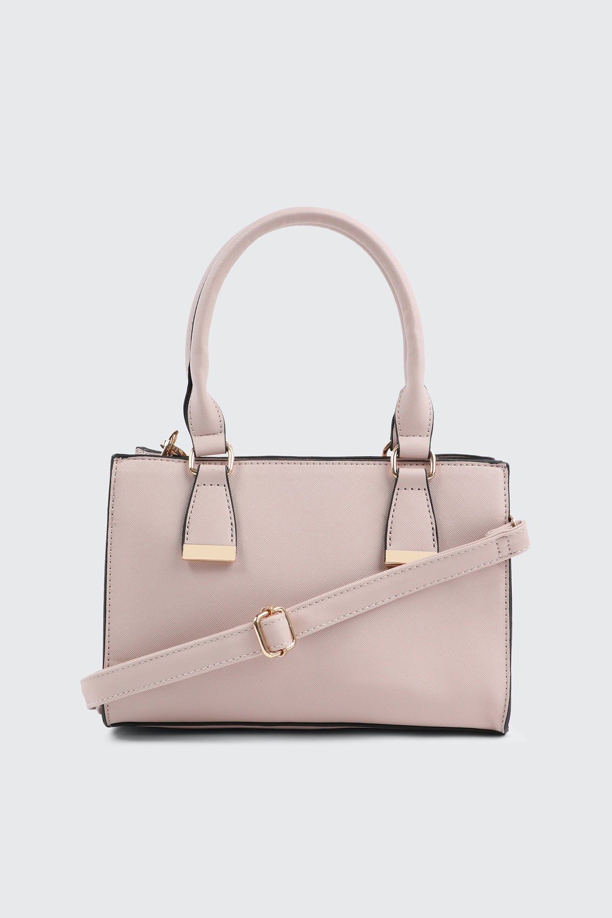 Faux leather Small Structured Handbag