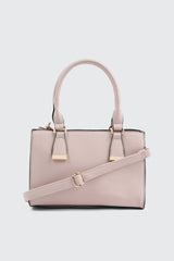 Faux leather Small Structured Handbag