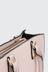 Faux leather Small Structured Handbag