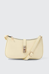 Shoulder Bag with Turn Lock