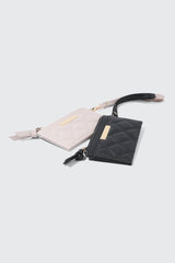 Quilted Diamond Wristlet Cardholder