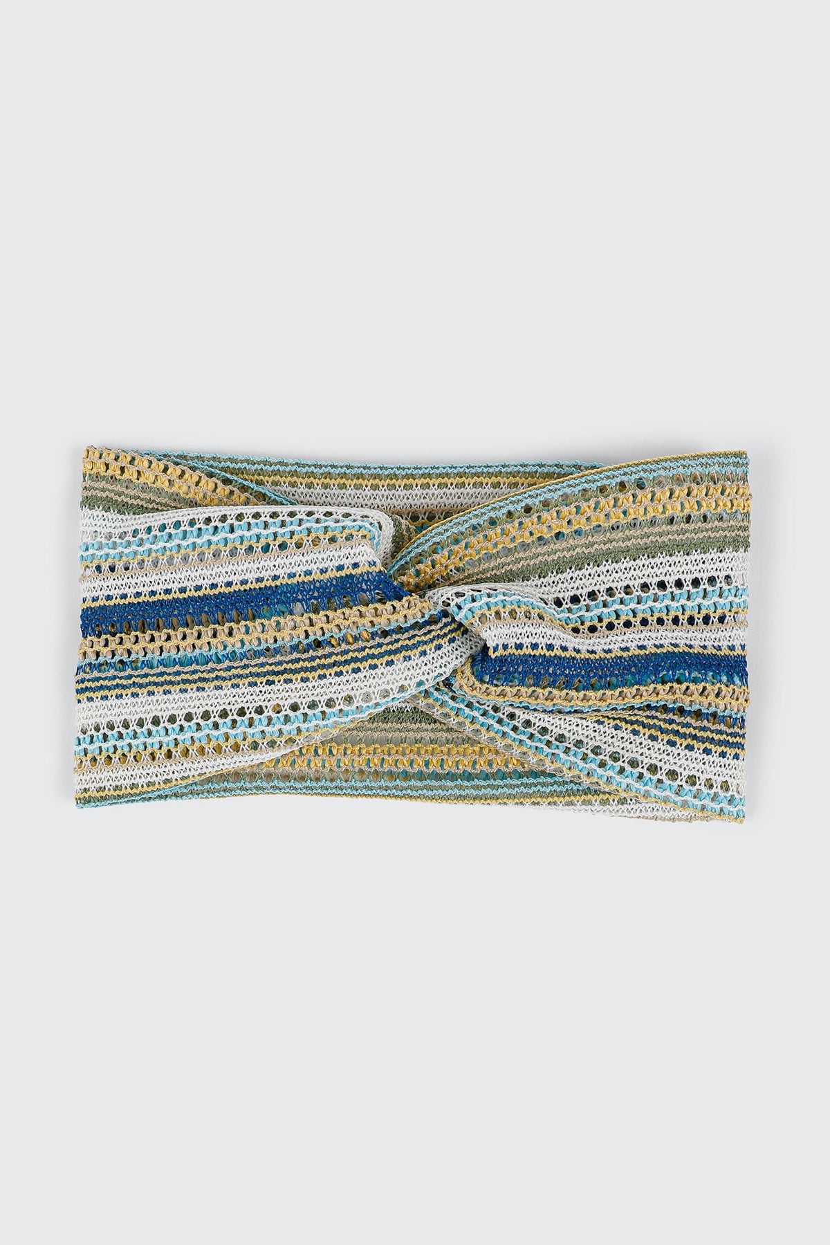 Crochet Striped Headwrap