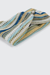 Crochet Striped Headwrap