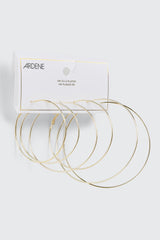 14K Gold Plated Hoop Earrings
