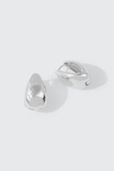 Teardrop Huggie Hoop Earrings