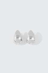 Teardrop Huggie Hoop Earrings