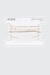 Chain Pearl Bracelets