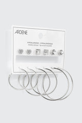 Hoop and Stud Earring Set