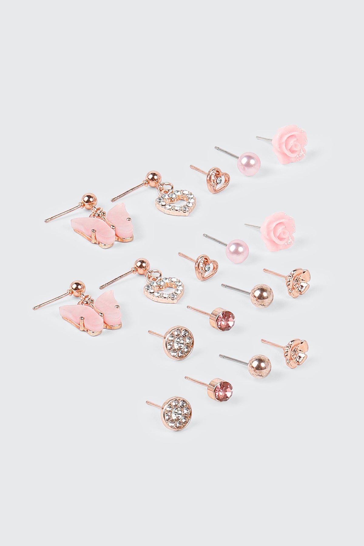 9-Pack Assorted Earrings