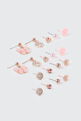 9-Pack Assorted Earrings
