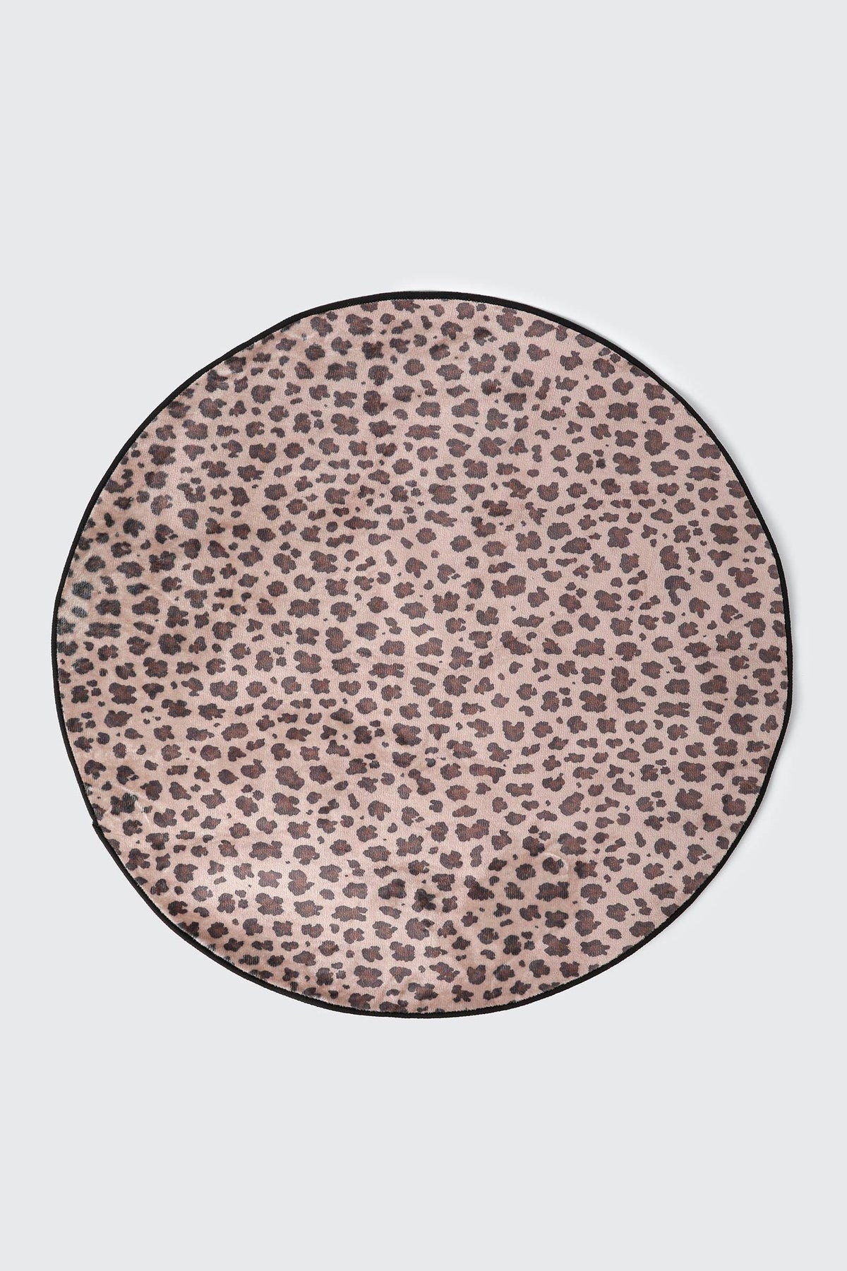 Leopard Circle Rug