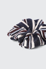 Striped Soft Scrunchie
