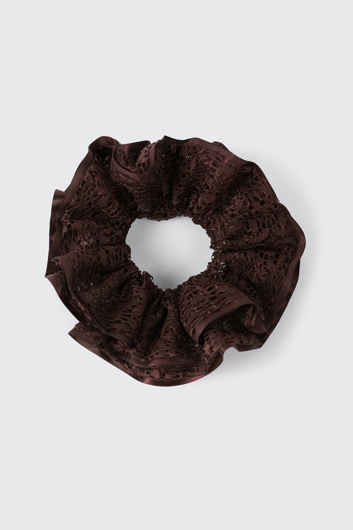 Lace Ruffle Scrunchie
