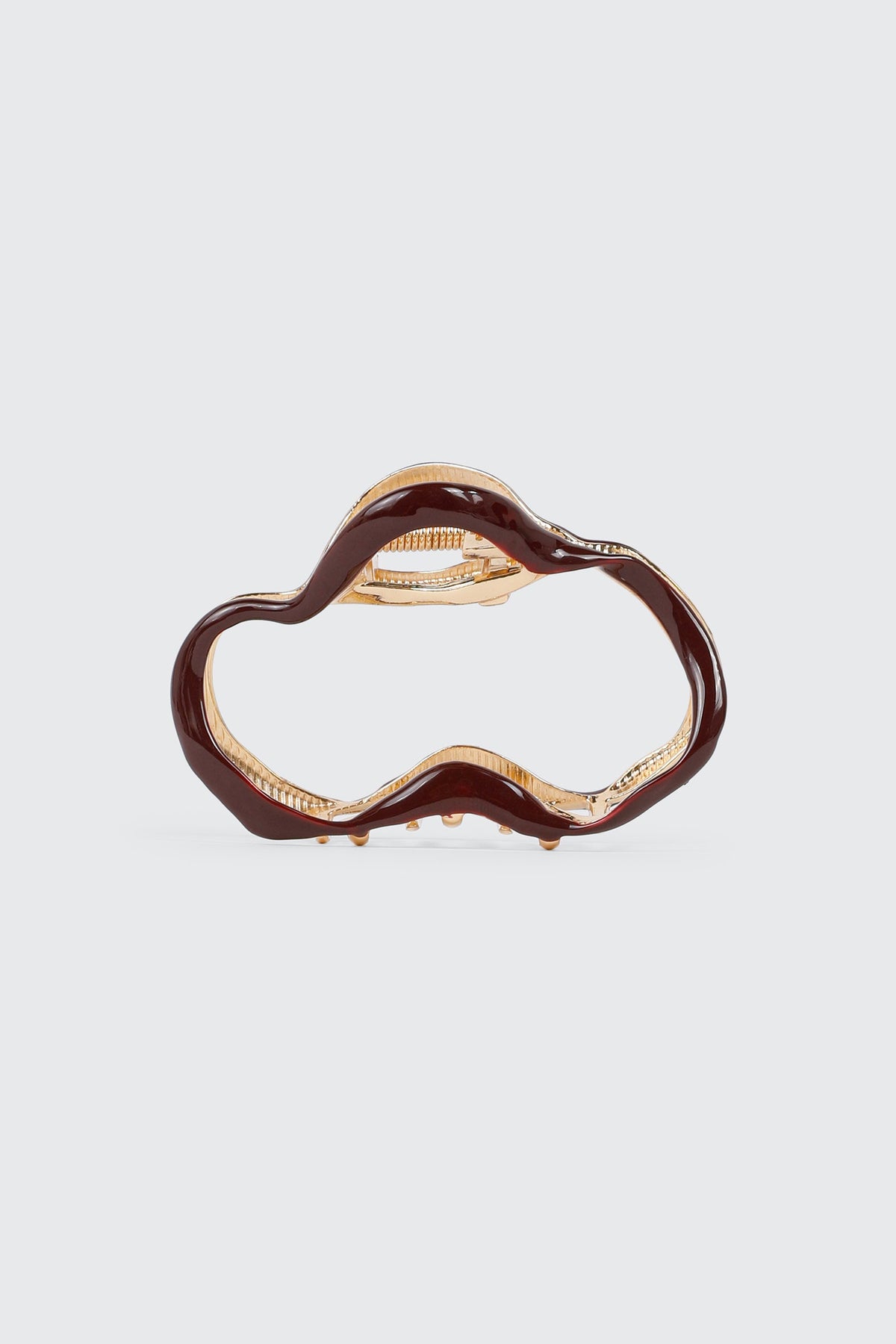 Irregular Metal Hair Claw