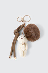 Teddy Bear Charm Keychain