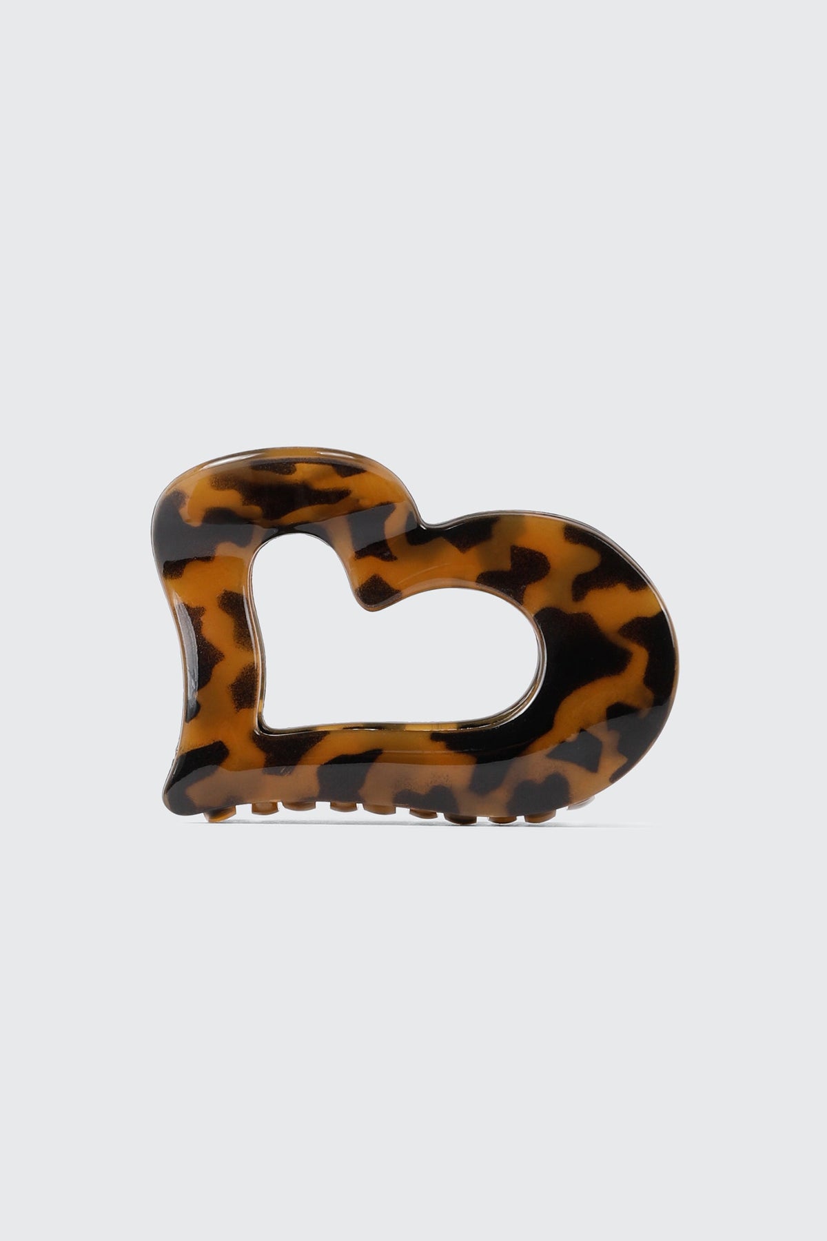 Heart Cutout Hair Claw