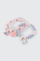 3-Pack Charm Bracelets