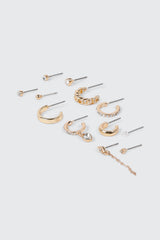 12-Piece Mixed Earrings Set