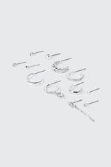 12-Piece Mixed Earrings Set
