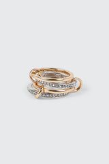 Interlocking Rhinestone Rings