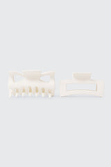 2-Pack Butterfly & Rectangle Hair Claws
