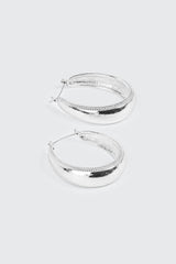 Textured Band Hoops