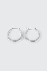Textured Band Hoops