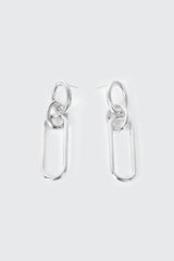 Double Link Drop Earrings